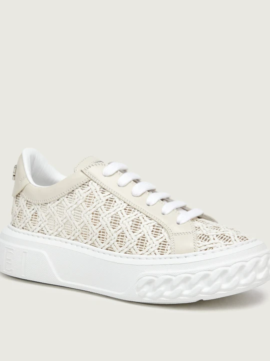 Zdjęcie produktu Casadei Skórzane sneakersy CICLADI ecru