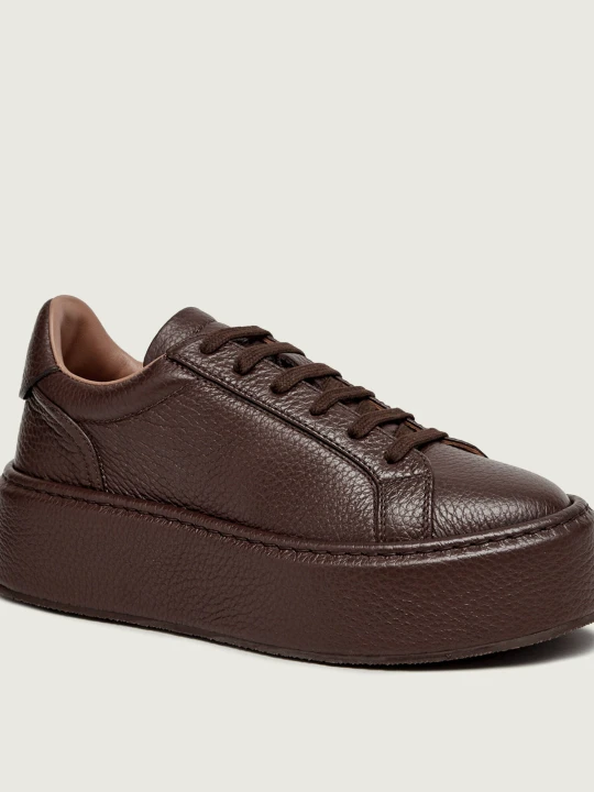 Zdjęcie produktu Casadei Skórzane sneakersy I-Box brązowy