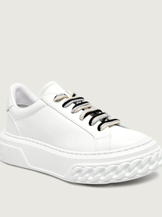 Zdjęcie produktu Casadei Skórzane sneakersy Off Road biały