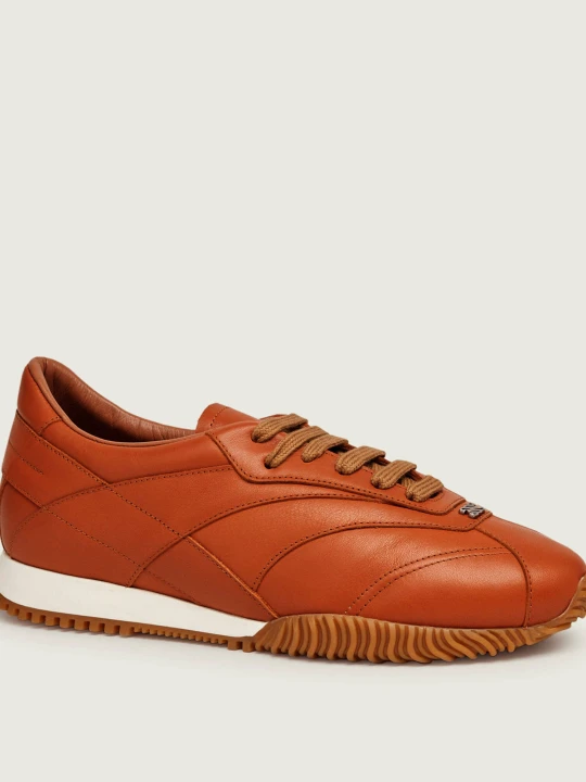 Zdjęcie produktu Casadei Skórzane sneakersy Wild koniakowy