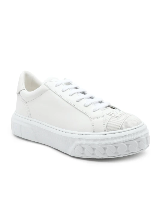 Zdjęcie produktu Casadei Skórzane sneakersy Sak Pun biały