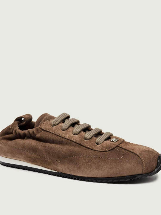 Zdjęcie produktu Casadei Sneakersy NOMAD | zamsz beżowy