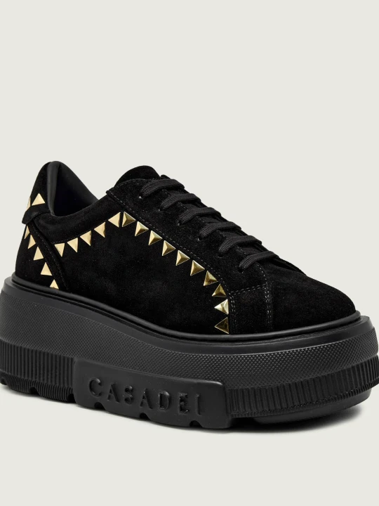 Zdjęcie produktu Casadei Sneakersy RENNA | zamsz czarny