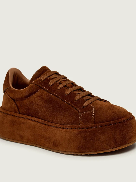 Zdjęcie produktu Casadei Sneakersy Renna | zamsz brązowy