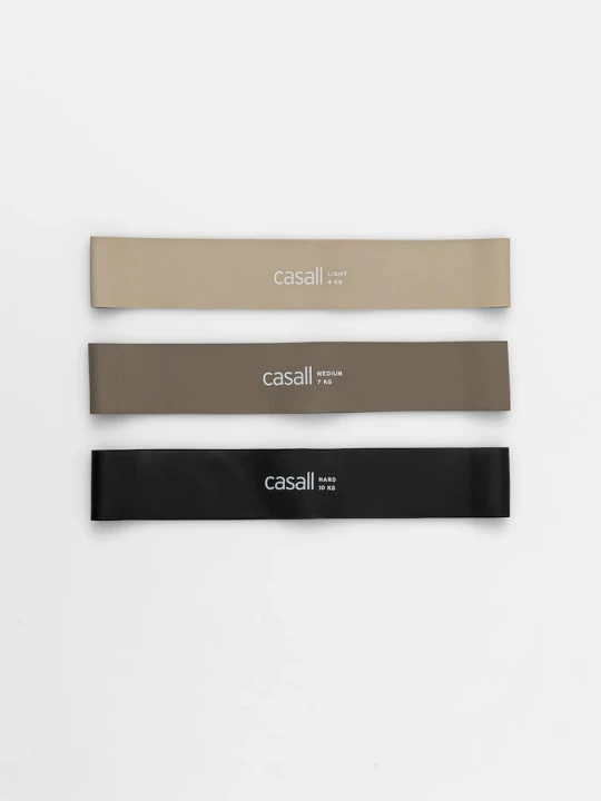 Zdjęcie produktu Casall gumy oporowe do ćwiczeń 3-pack czarny
