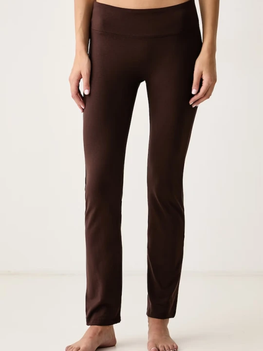 Zdjęcie produktu Casall legginsy do jogi damskie z bawełną Sublime brązowy
