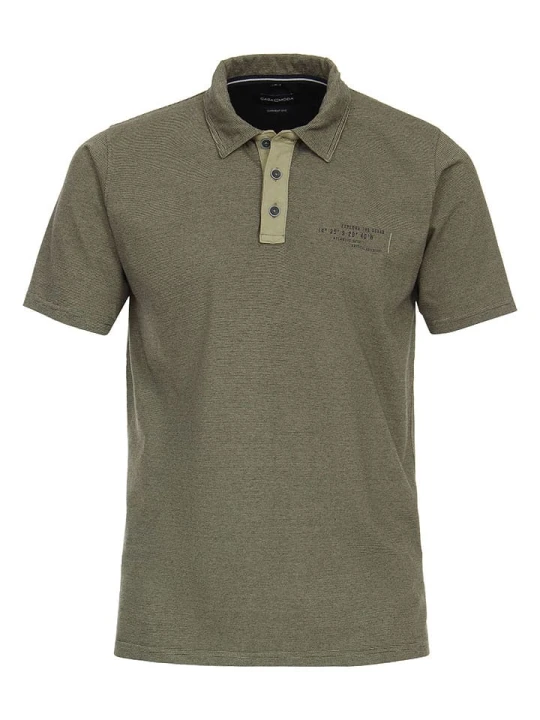 Zdjęcie produktu CASAMODA Koszulka polo w kolorze khaki rozmiar: M