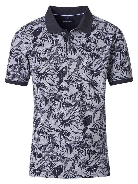 Zdjęcie produktu CASAMODA Koszulka polo w kolorze szarym rozmiar: XXL