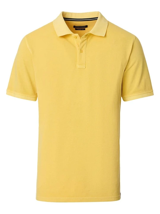 Zdjęcie produktu CASAMODA Koszulka polo w kolorze żółtym rozmiar: XXL