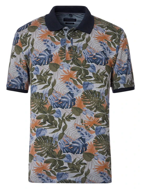 Zdjęcie produktu CASAMODA Koszulka polo ze wzorem rozmiar: XL