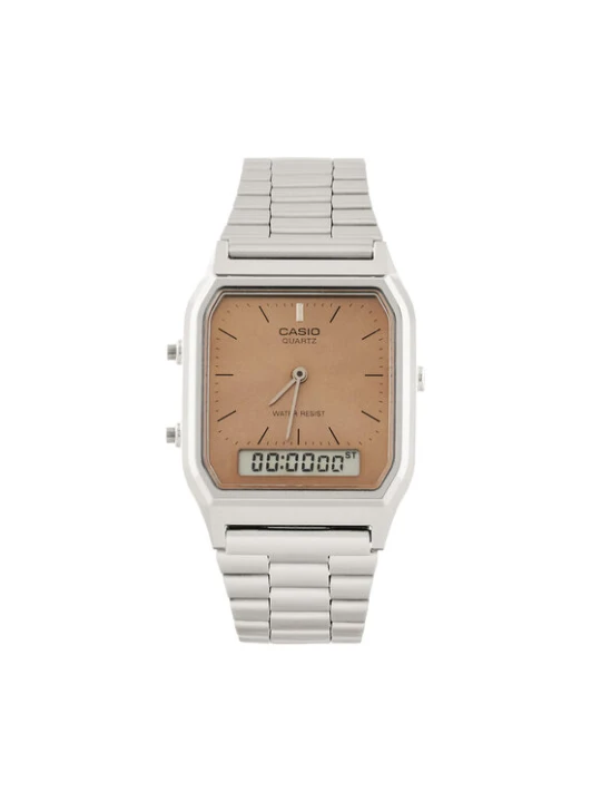 Zdjęcie produktu Casio Zegarek Vintage AQ-230A-4AMQYES Srebrny
