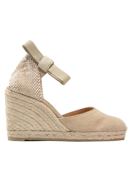 Zdjęcie produktu Castañer Espadryle Carina / 8 / 002 021642-2017 Beżowy