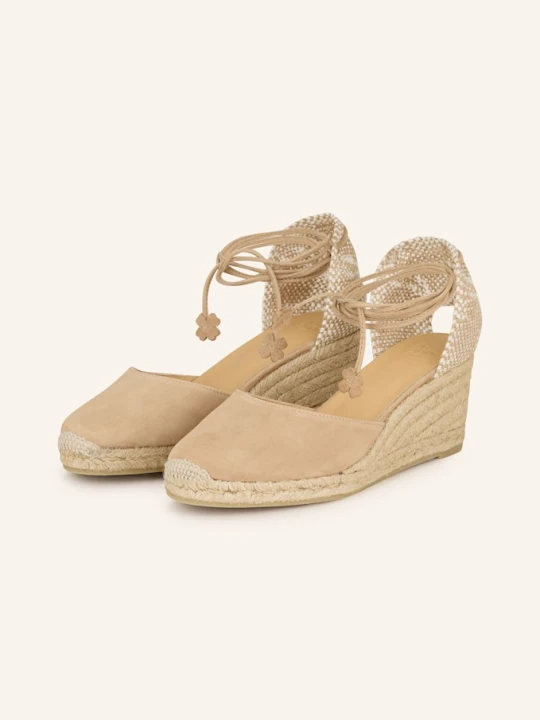 Zdjęcie produktu Castaner Sandały Na Platformie Carina beige Castañer JASNOBRĄZOWY