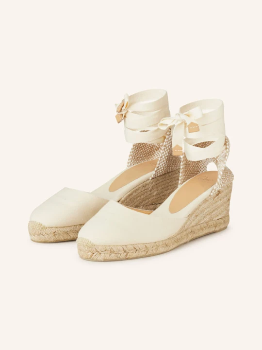 Zdjęcie produktu Castaner Sandały Na Platformie Carina beige Castañer