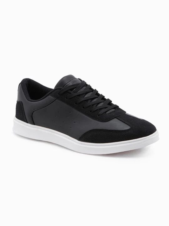 Zdjęcie produktu Casualowe buty męskie sneakersy OLDSCHOOL – czarne V2 Ombre Clothing