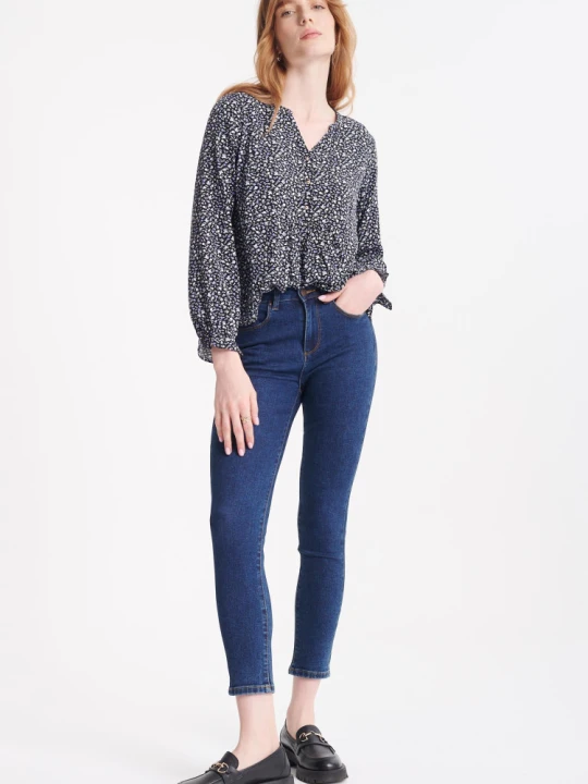 Zdjęcie produktu Casualowe jeansy slim fit Greenpoint granatowy
