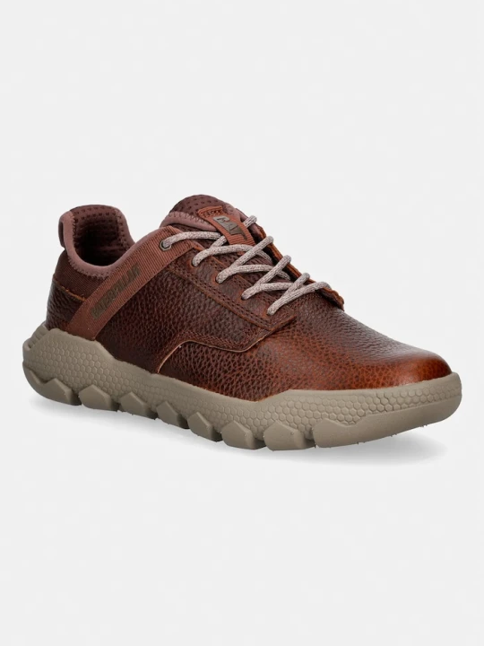 Zdjęcie produktu CAT Footwear HEX LITE LEATHER BT sneakersy męskie skórzane brązowy