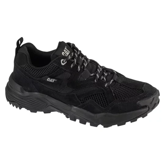 Zdjęcie produktu Caterpillar Grapple Suede Mesh P726661, Męskie, Czarne, buty sneakers, przewiewna siateczka, rozmiar: 41