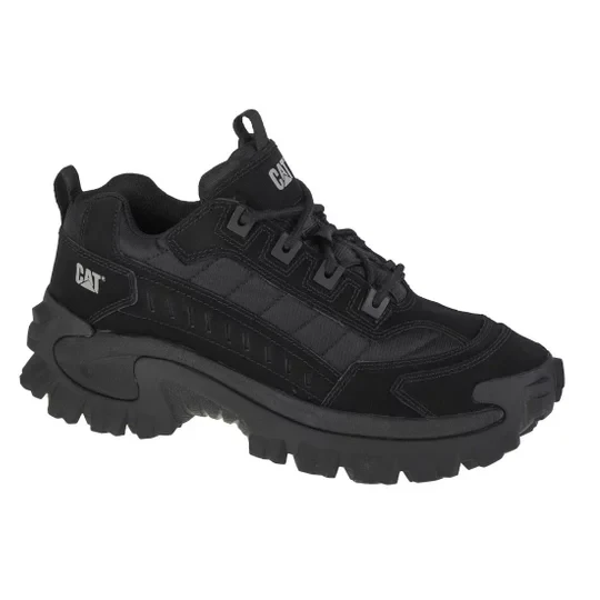 Zdjęcie produktu Caterpillar Intruder P110463, Męskie, Czarne, buty sneakers, nubuk, rozmiar: 44