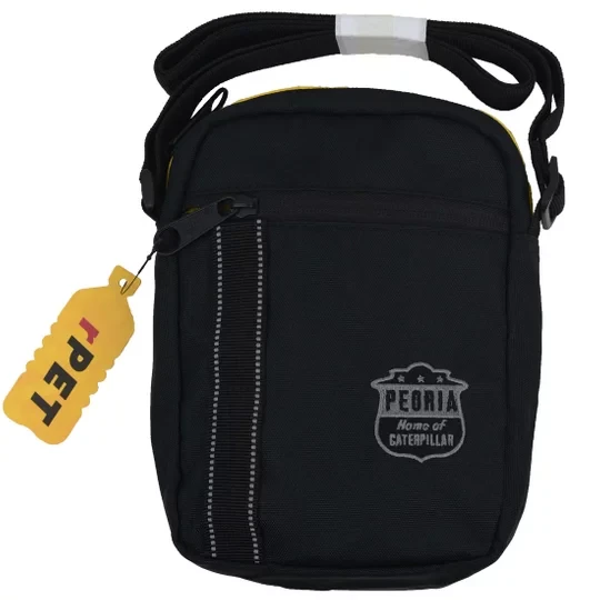 Zdjęcie produktu Caterpillar Peoria City Bag 84068-12, Unisex, Czarne, saszetki, poliester, rozmiar: One size