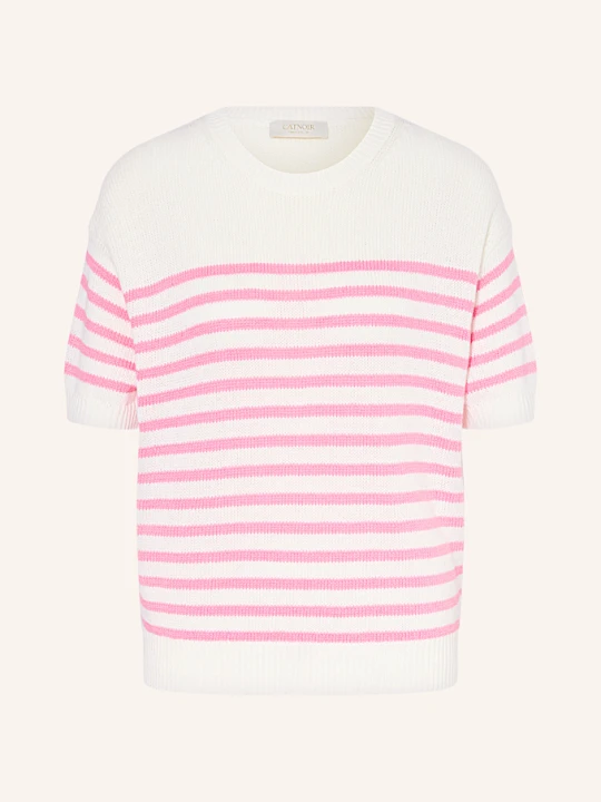 Zdjęcie produktu Catnoir Dzianinowa Koszulka Z Dodatkiem Lnu pink