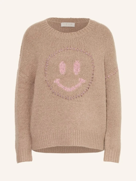 Zdjęcie produktu Catnoir Sweter Z Błyszczącą Przędzą beige