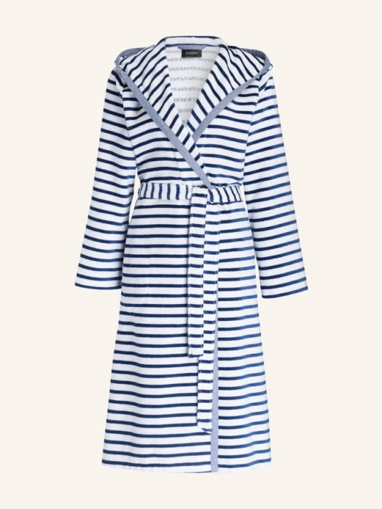 Zdjęcie produktu Cawö Szlafrok Damski Breton Z Kapturem blau