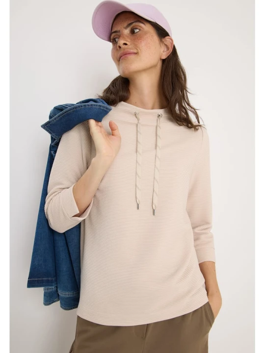 Zdjęcie produktu Cecil Bluza w kolorze beżowym rozmiar: XL