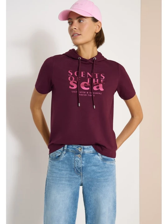 Zdjęcie produktu Cecil Bluza w kolorze bordowym rozmiar: S