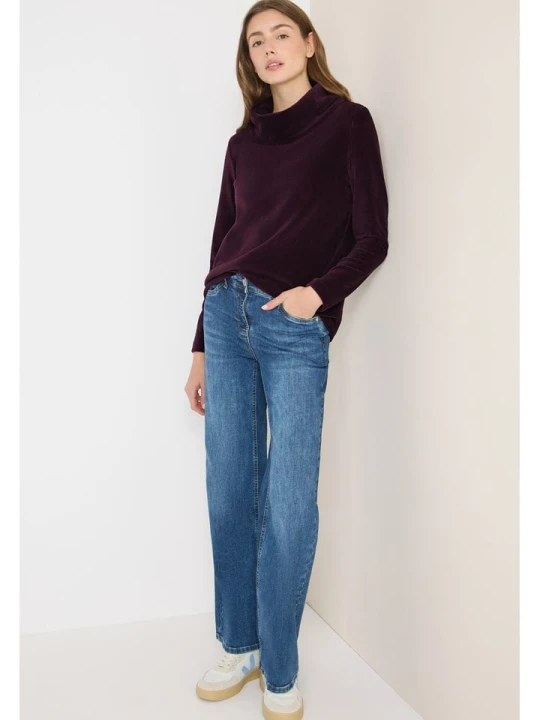 Zdjęcie produktu Cecil Bluza w kolorze fioletowym rozmiar: XS