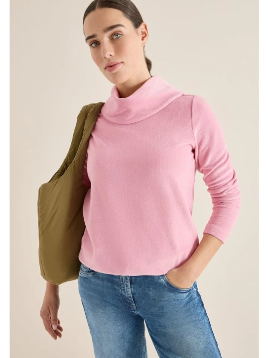 Zdjęcie produktu Cecil Bluza w kolorze jasnoróżowym rozmiar: XS