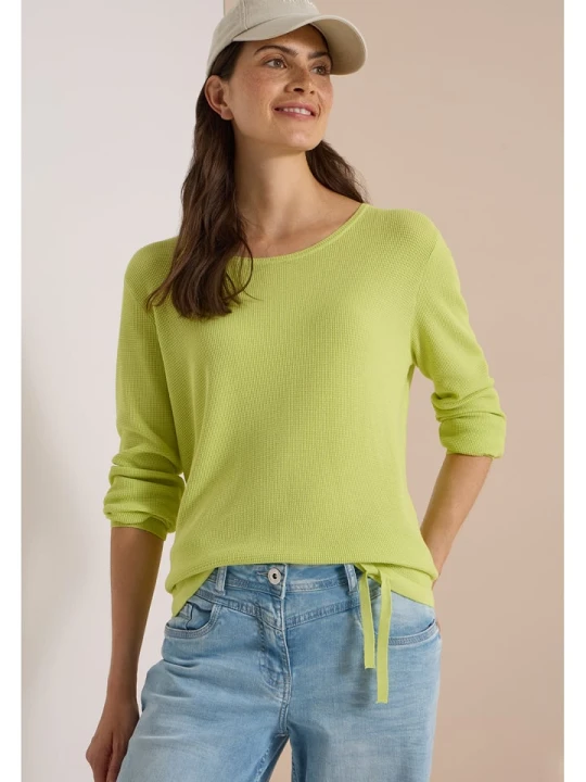 Zdjęcie produktu Cecil Sweter w kolorze jasnozielonym rozmiar: XL