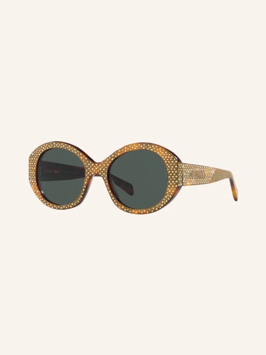 Zdjęcie produktu Celine Okulary Przeciwsłoneczne cl000415 Z Ozdobnymi Kamykami braun brązowy