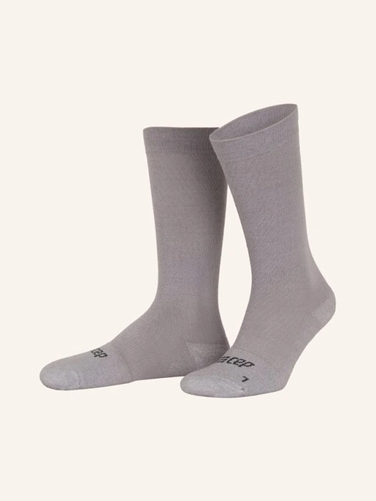 Zdjęcie produktu Cep Skarpety Flight Compression – Tall Z Wełną Merino grau 180 LIGHT GREY