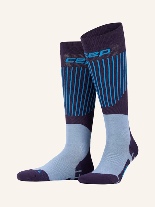 Zdjęcie produktu Cep Skarpety Narciarskie Ultralight Compression Light Cushion lila purpurowy