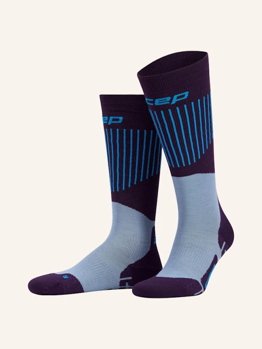 Zdjęcie produktu Cep Skarpety Narciarskie Ultralight Compression – Tall 3.0 lila purpurowy