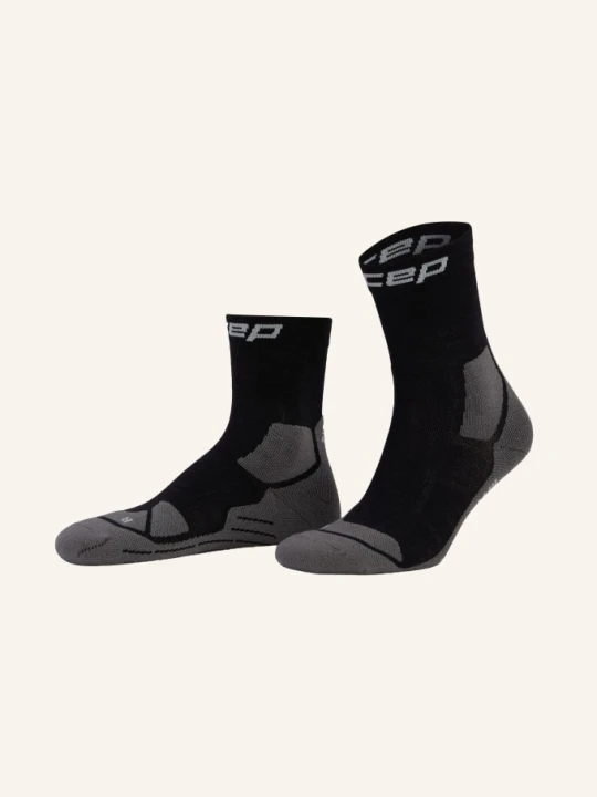Zdjęcie produktu Cep Skarpety Trekkingowe Hiking Light Cushion Compression Mid Cut Z Wełną Merynosową schwarz