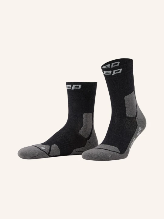 Zdjęcie produktu Cep Skarpety Trekkingowe Hiking Light Cushion Mid Cut Z Wełną Merynosową schwarz