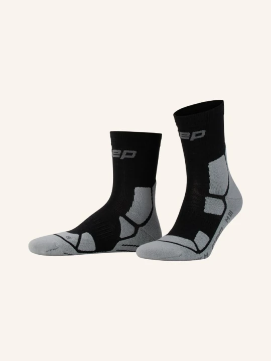 Zdjęcie produktu Cep Skarpety Trekkingowe Hiking Mid Cushion Compression – Mid Cut Z Wełną Merynosową schwarz