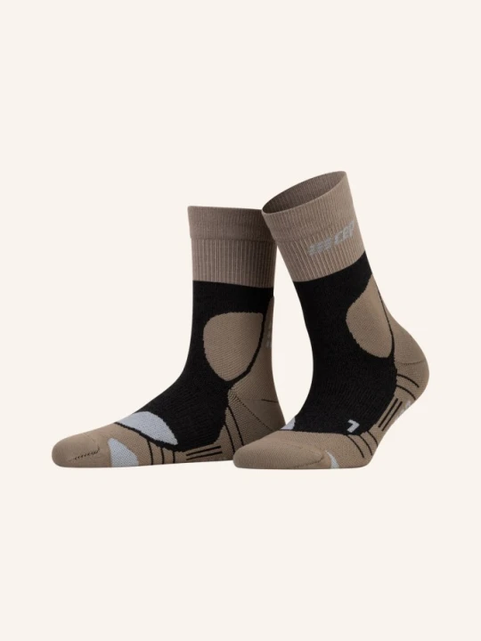 Zdjęcie produktu Cep Skarpety Trekkingowe Merino Compression – Mid Cut beige