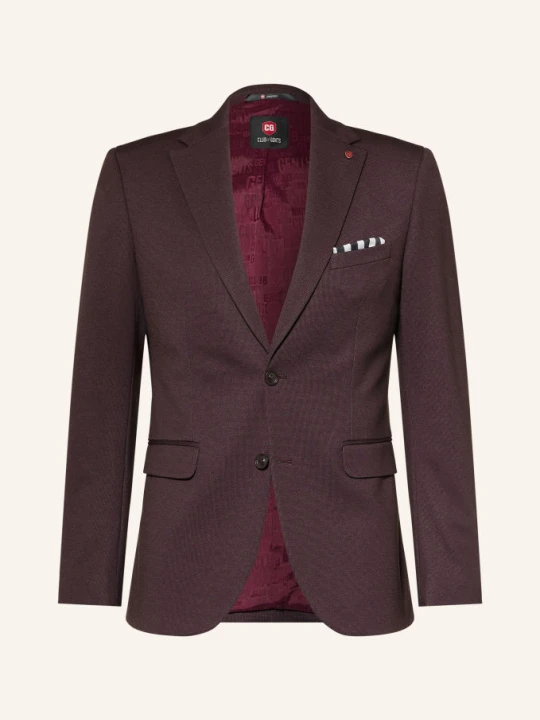Zdjęcie produktu Cg - Club Of Gents Marynarka Garniturowa Cg Calvin O Kroju Slim Fit, Wykonana Z Dżerseju rot