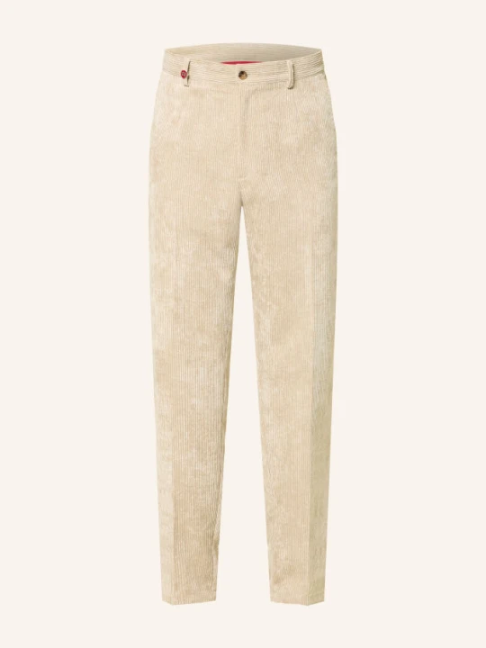 Zdjęcie produktu Cg - Club Of Gents Spodnie Do Garnituru Cg Ole Relaxed Fit Z Sztruksu beige