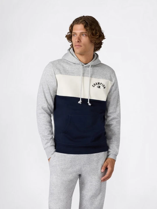 Zdjęcie produktu Champion Bluza w kolorze granatowo-szarym rozmiar: XL