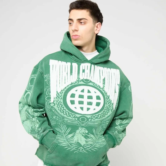 Zdjęcie produktu Champion Fleece Hoodie Smoke Rise zielony