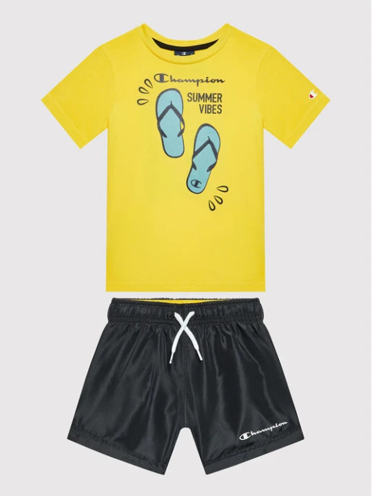 Zdjęcie produktu Champion Komplet t-shirt i szorty sportowe 306050 Kolorowy Regular Fit