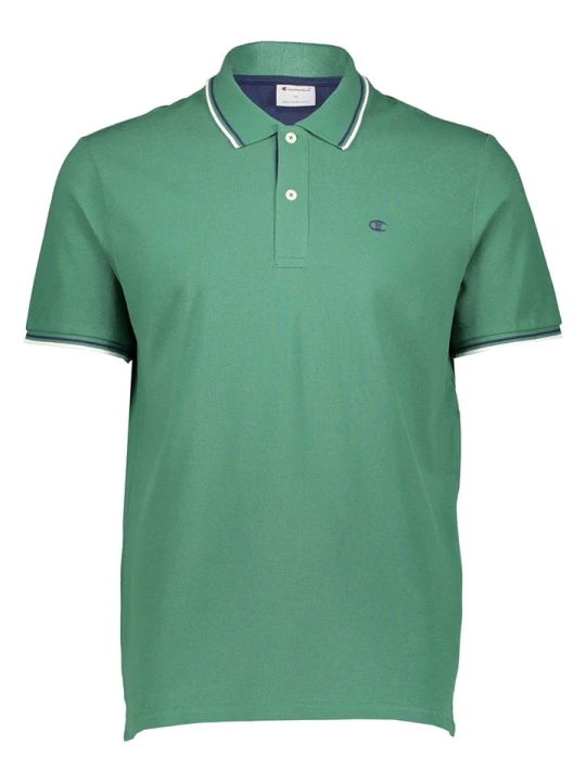 Zdjęcie produktu Champion Koszulka polo w kolorze zielonym rozmiar: XL