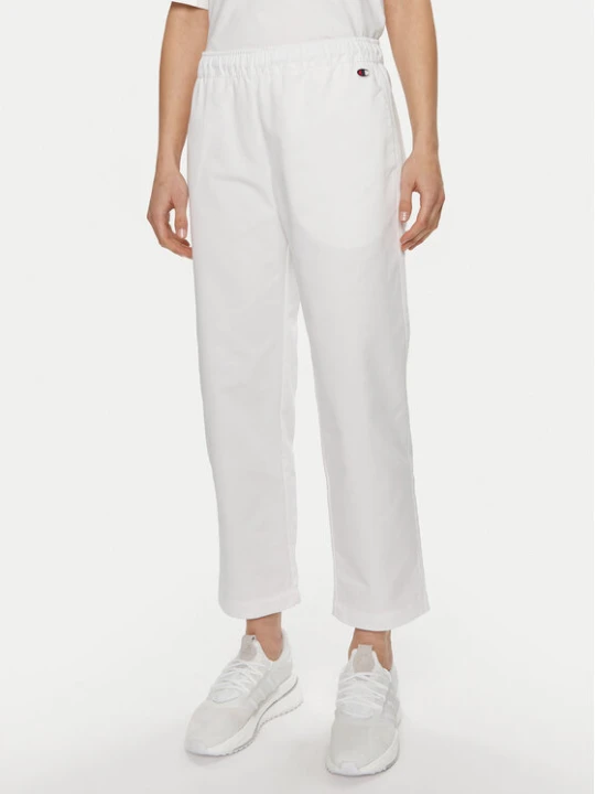 Zdjęcie produktu Champion Spodnie materiałowe 117202 Biały Relaxed Fit
