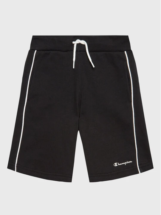 Zdjęcie produktu Champion Szorty sportowe Script Logo 306147 Czarny Regular Fit