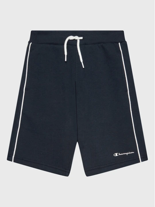 Zdjęcie produktu Champion Szorty sportowe Script Logo 306147 Granatowy Regular Fit