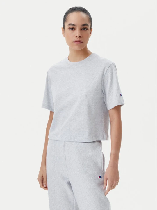 Zdjęcie produktu Champion T-Shirt 117874 Szary Regular Fit